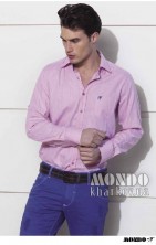 Мужская рубашка  Mondo бледно-розового цвета