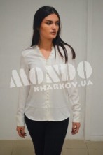 Белая блуза на пуговицах H&M