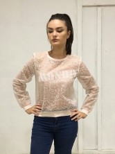 Блуза прозрачная нежно-розовая H&M