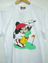 Мужская футболка с Микки Маусом белого цвета ICE BERG