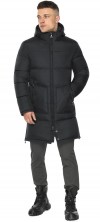 Зимняя длинная куртка мужская чёрная модель 49880 (ОСТАЛСЯ ТОЛЬКО 52(XL)) 54 (XXL)